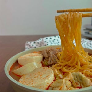 소고기 쫄면순두부 2인분, 콩이밥