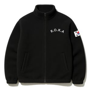 [밀리브로] 고급형 보아털 전체 자수 ROKA 로카 플리스 자켓 0004