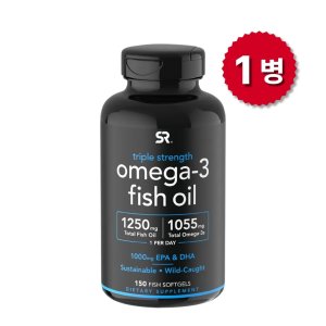 스포츠리서치 오메가3 rTG 피쉬오일 1250mg 150정 1병 / 스포츠리서치 트리플 스트렝스*C00384_1
