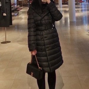 버버리 WITLEY 휘틀리 위틀리 여성 벨티드 후드 다운 롱 패딩 4색상 80911101 80911091 80911111