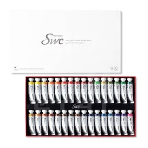 신한 스페셜수채화물감SWC 32색 15ml 미술용품/ 전문가용