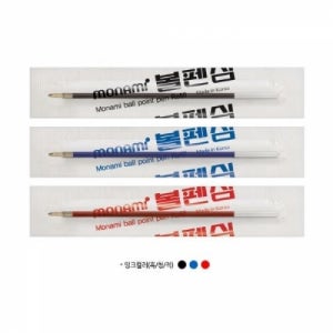 모나미 153리필심 영심 흑, 청, 적 (12개입)