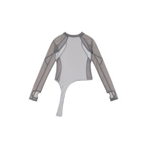 [BONNAE : 본네] Mesh top gray