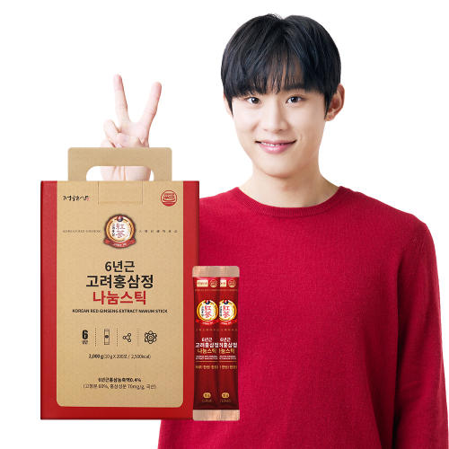 정원삼 6년근 고려<b>홍삼</b>정 <b>나눔 홍삼</b>스틱 1박스 200포 대용량 산삼배양근혼합추출액