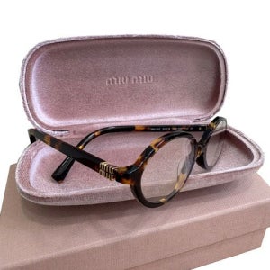 미우미우 리가드 하바나 아이웨어 스탠다드 핏 SMU04Z SVAU FE08N CA050 여성 미우 선글라스 블루 렌즈 허니 톨토이즈쉘 아세테이트 C 050 115446317