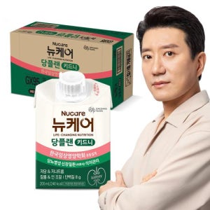 [본사공식몰] 뉴케어 당플랜 키드니 200ml (24팩) 대상웰라이프 당뇨식 시니어 간식 신장 영양식 건강식 비투석