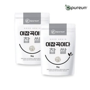 이쌀이다 (국산) 찹쌀 5kg X 2봉