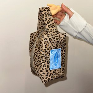 [푸펫] Handle Pouch - Leopard