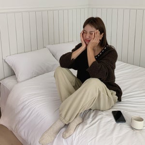 [기획세일20%]젤로 후리스 패치 포켓 조거팬츠