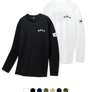 [밀리브로] 쿨링 ROKA 로카 긴팔 티셔츠 0002