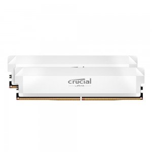 마이크론 Crucial DDR5-6400 CL38 PRO Overclocking White 패키지 대원씨티에스 (32GB(16Gx2))