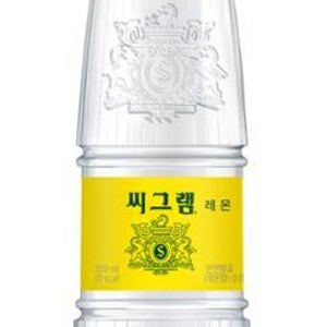 코카콜라 씨그램 레몬탄산음료 350ml