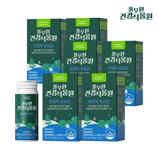 <b>풀무원</b> 건강식물원 생생락 유산균 6박스 (12개월분) TV상품