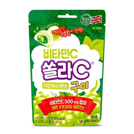 쏠라C 구미 샤인머스캣맛 50g