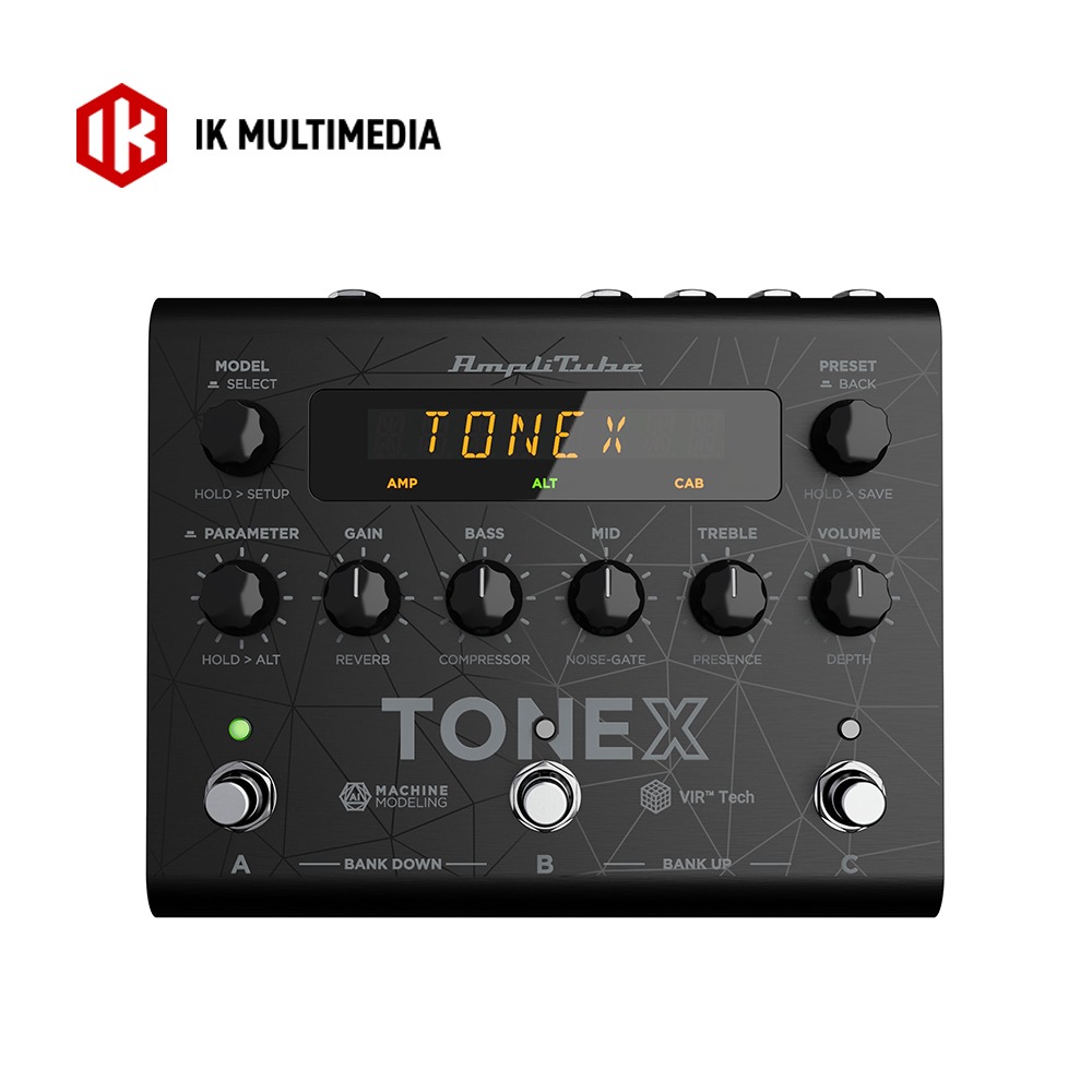 아이케이멀티미디어 IK Multimedia AmpliTube TONEX 앰플리튜브 AI 앰프 모델링 페달