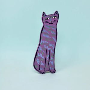 아크 컬러 디자인 [Ark Colour Design] Cat Tails Bookmark_Lilac