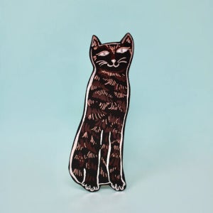아크 컬러 디자인 [Ark Colour Design] Cat Tails Bookmark_Black