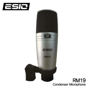 ESIO 콘덴서 마이크 RM19 Condenser Microphone (with XLR Cable)