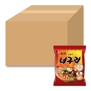 농심 농심 얼큰한 너구리 120g 20개 한박스