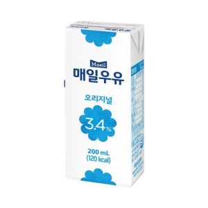 매일유업 매일우유 오리지널 200ml 24팩