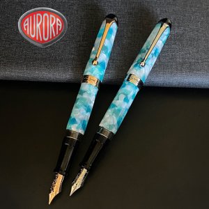 오로라 88 zaffiro Blue(자피로 블루) 만년필(AU808/옵션별금액)