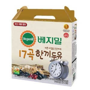 베지밀 17곡 한끼두유 190ml 16입