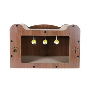 누심비 고양이 TV 스크래쳐 대형 조립식 장난감 숨숨집