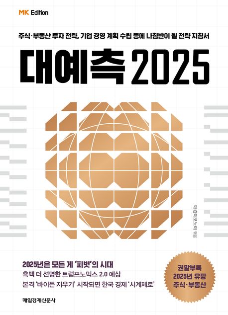 대예측 2025 : 주식·부동산 투자 전략, 기업 경영 계획 수립 등에 나침반이 될 전략 지침서