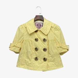 (P) 쥬시꾸뛰르 옐로우 숏 자켓 MHB0213