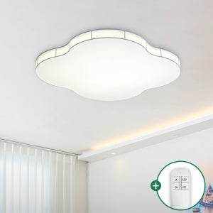 LED 크러브 밀크솔 색변환 거실등 225W / 밝기조절 리모컨 바리솔 아트솔 거실조명