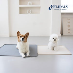 강아지 실리콘 배변판  논슬립 배변매트