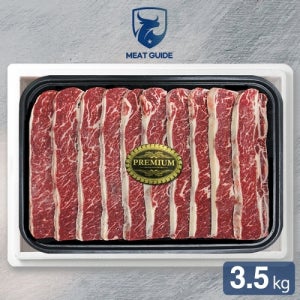 기타 [미트가이드] 호주산 LA갈비 리얼678 꽃갈비 선물세트 3.5kg(기름손질갈비)