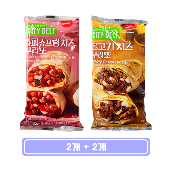 시티 델리 불고기 치즈 부리또 제품 이미지