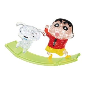 [보리보리]짱구와 흰둥이 크리스탈 퍼즐 62피스