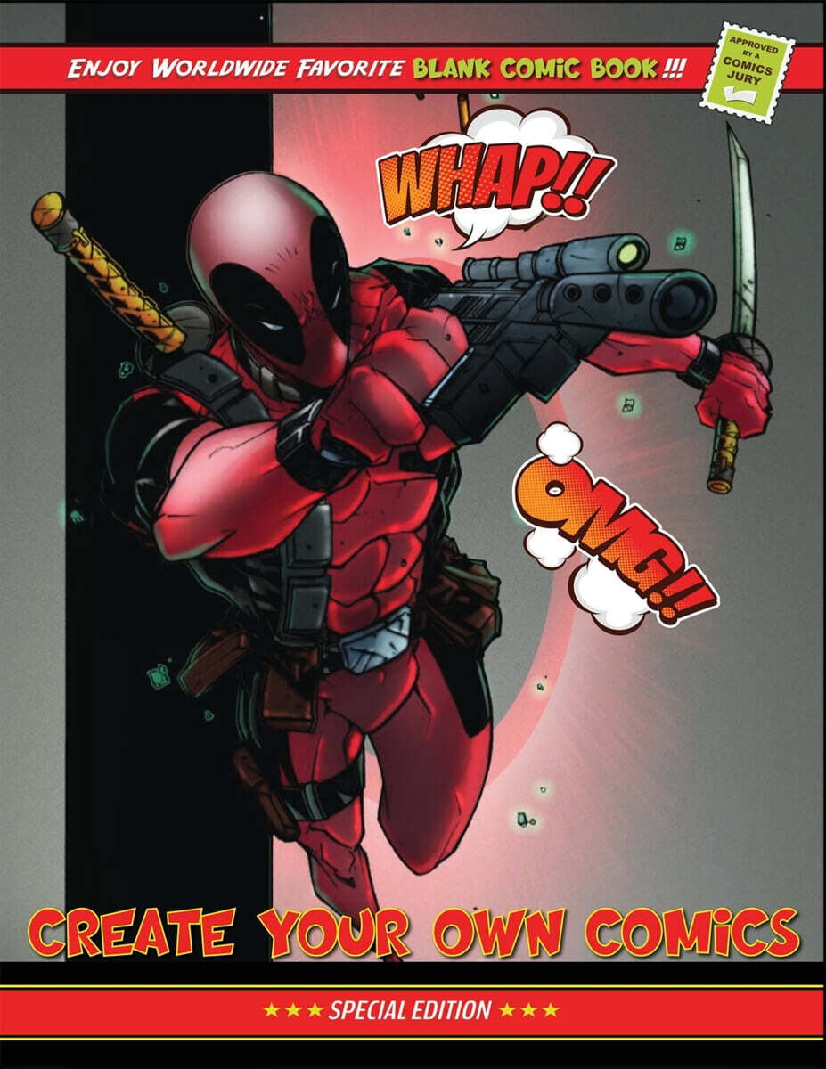 Create Your Own Comics: 120 Pages of Fun and Unique Templates - A Large 8.5 x 11 Inches Sketchbook for Kids, Boys and Adults Gift to Unleash C