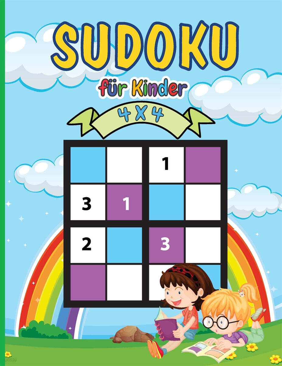 SUDOKU fur Kinder (Einfache Sudoku-Ratsel 4x4 fur Kinder und Anfanger)