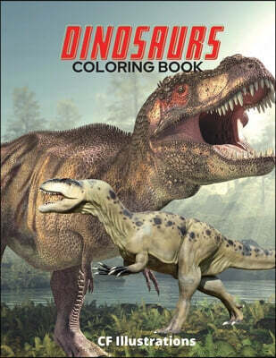 DINOSAURS COLORING BOOK (age 4-8)