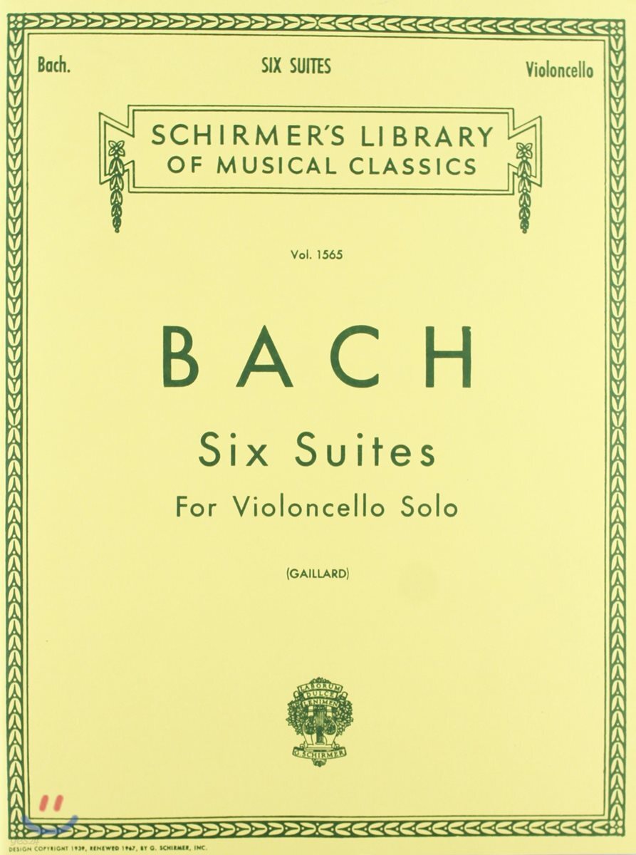 6 Suites (Cello Solo)