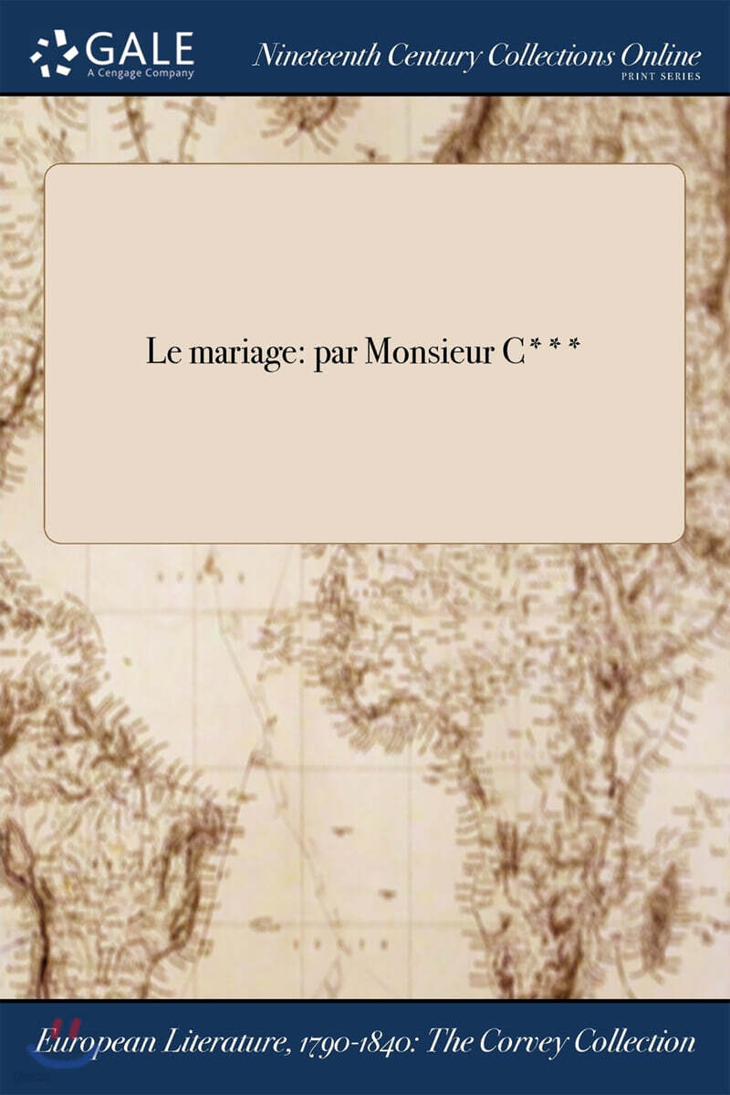 Le mariage (par Monsieur C***)
