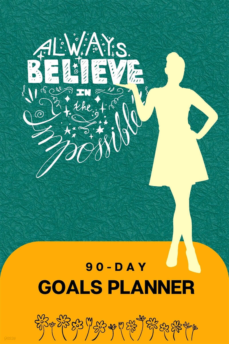 90 Day Goals Planner (Medium Size: 6