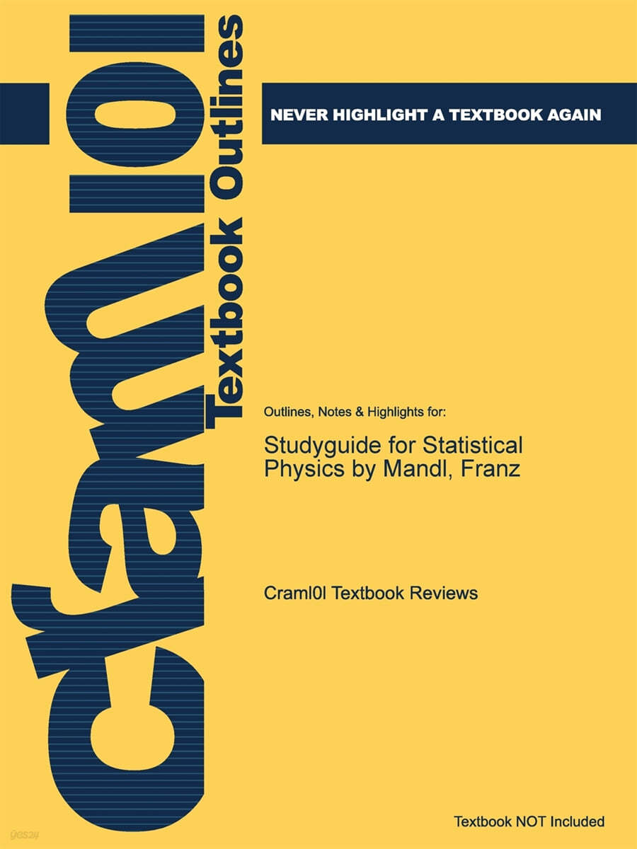 Studyguide for Statistical Physics by Mandl, Franz