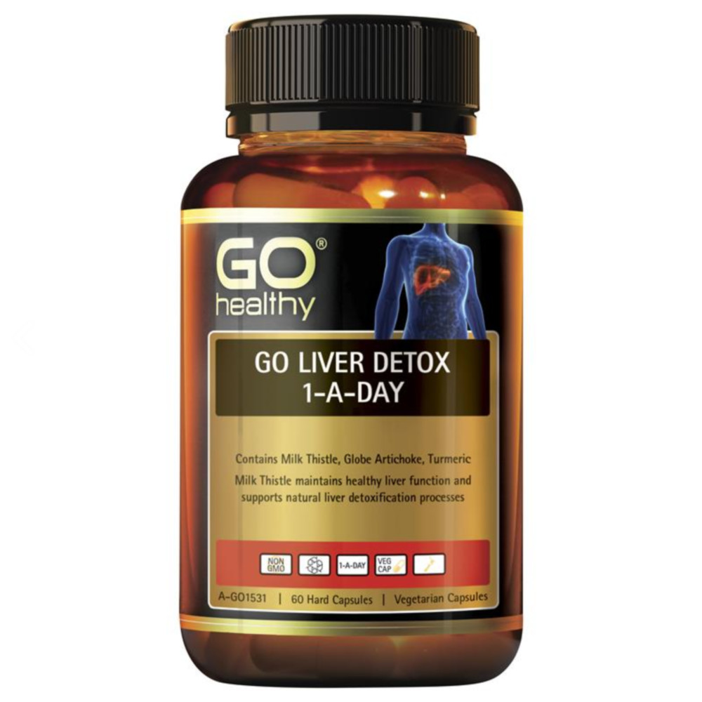 GO Healthy <b>고 헬씨</b> 리버 <b>간</b> 보호 영양제 60정 2개 영양 보충제 호주 내수용