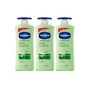 바세린 바세린 인텐시브 케어 알로에 수드 로션 400ml x3개