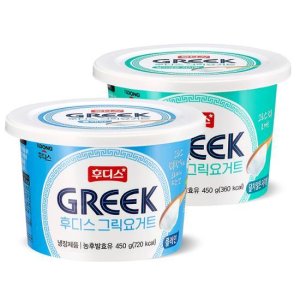 후디스 그릭요거트 450g 2개입