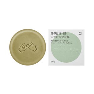 동구밭 올바른 샴푸바 중건성용 100g