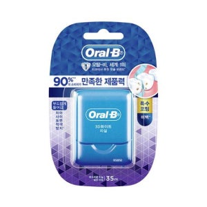 오랄비 치실 글라이드 3D 화이트민트 35m