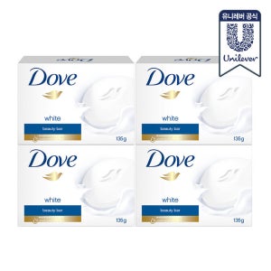 도브 비누 대용량 비누 화이트뷰티바 135g 4개 K898XX00126