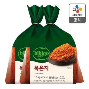비비고 본사배송 비비고 묵은지 1.5kg X 2개 (총 3kg)