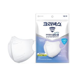 크리넥스 라이트핏 슬림&쿨 마스크 대 3P