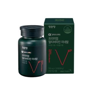 [정몰] 알파프로젝트 프리미엄 멀티비타민미네랄 (30일분) 120정